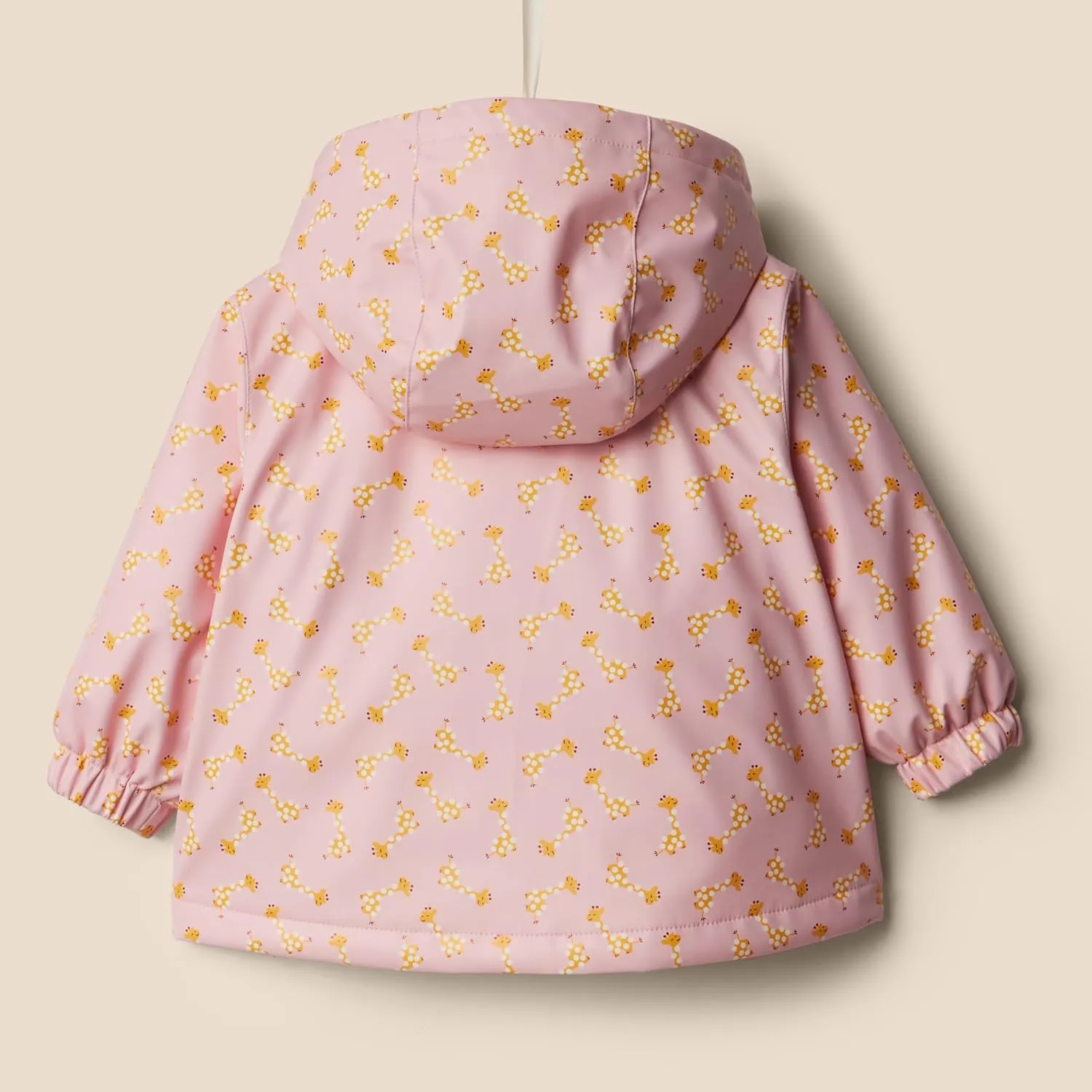 Amazon Essentials x Sofia Grainge Toddlers and Baby Girls' Water-Repellent Rain Jacket