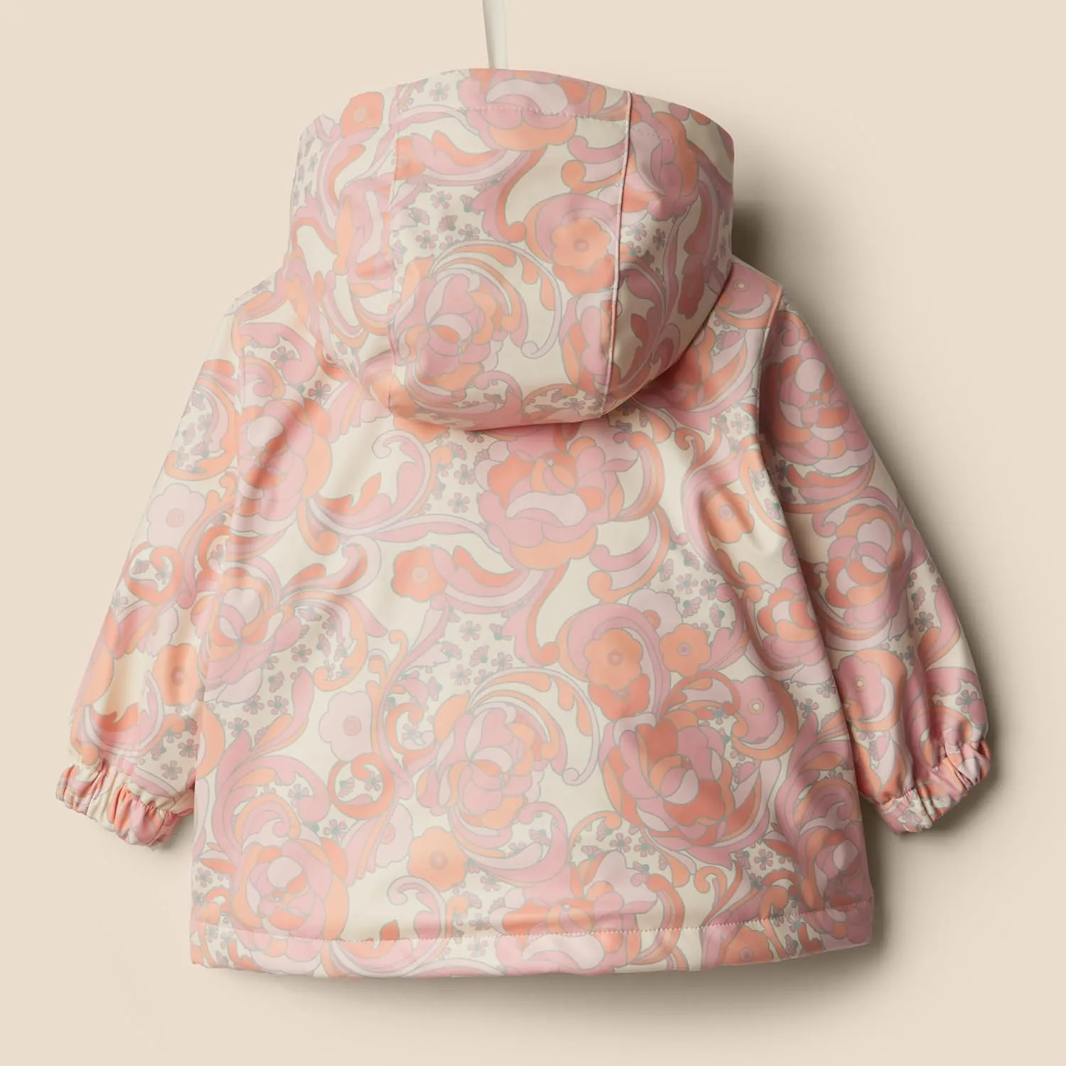 Amazon Essentials x Sofia Grainge Toddlers and Baby Girls' Water-Repellent Rain Jacket