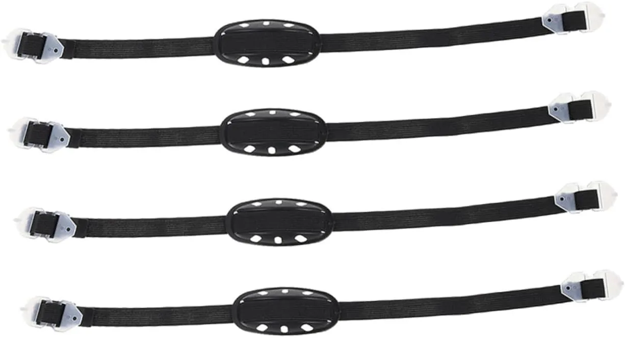 Angoily 4pcs Helmet Chin Strap Chin Protector for Hard Hat Adjustable Strap Cover Safety Helmet Accessory
