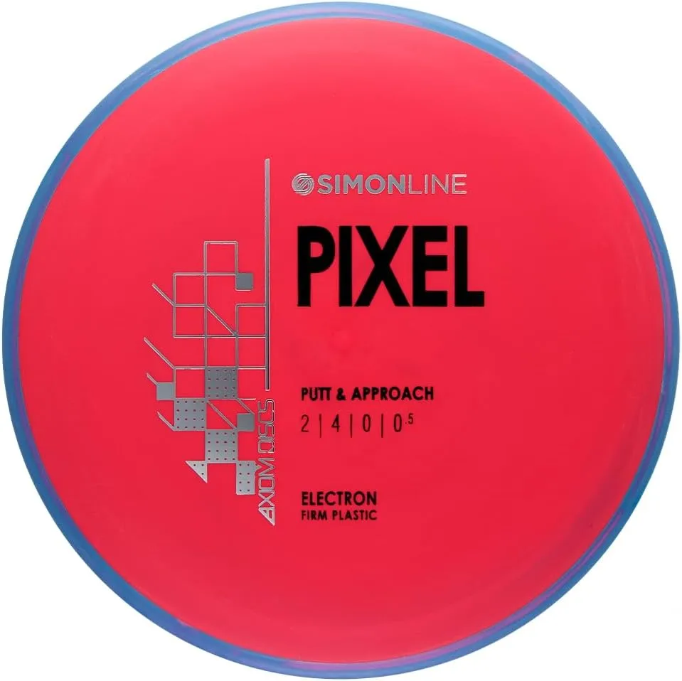 Axiom Discs Electron Pixel Simon Lizotte Edition Disc Golf Putter (Choose Your Firmness/Colors May Vary)