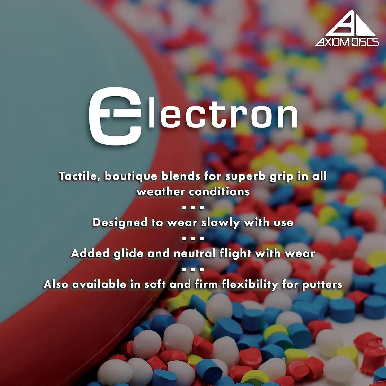 Axiom Discs Electron Pixel Simon Lizotte Edition Disc Golf Putter (Choose Your Firmness/Colors May Vary)