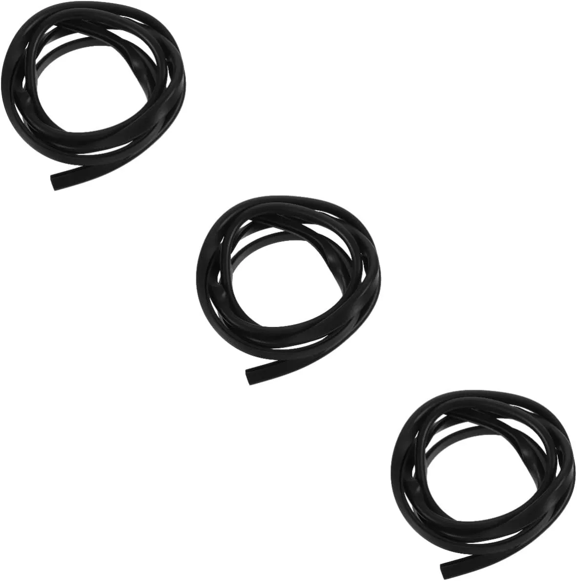 BESPORTBLE Paddle Supplies Paddle Edge Guard PVC Paddle Edge Protectors Black Paddle Protective Strip