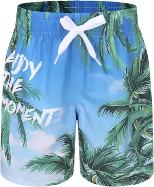 Boys Swim Trunks Quick Dry UPF 50  Beach Swim Shorts Kids Board Shorts 3-14 Years