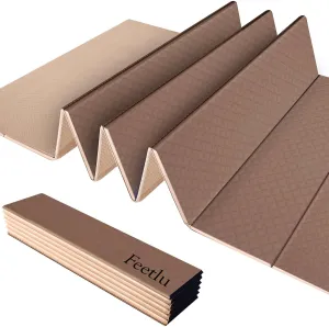 Foldable Yoga Exercise Mat  Lightweight, Anti-Slip, and Easy to Store for Yoga, Pilates, Home Workouts, and Floor Exercises