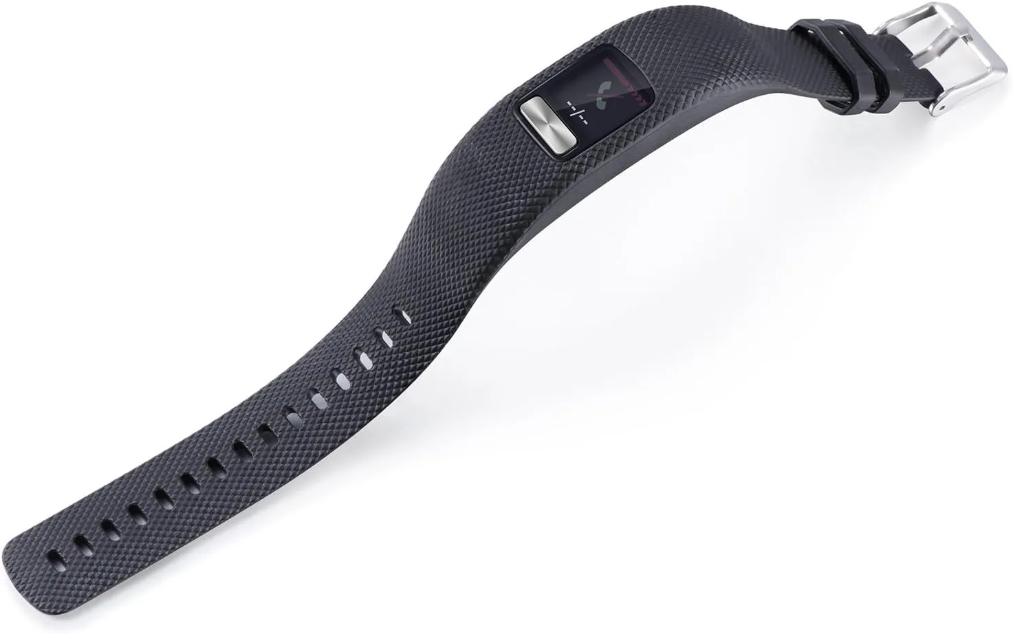 honecumi Vivofit 4 Bands Compatible with Garmin Vivofit 4 Watch Band Strap Bracelet Wristband for Men Women Replacement Accessory- Vivofit 4 Silicone Watchband with Metal Clasp Buckle Small Large