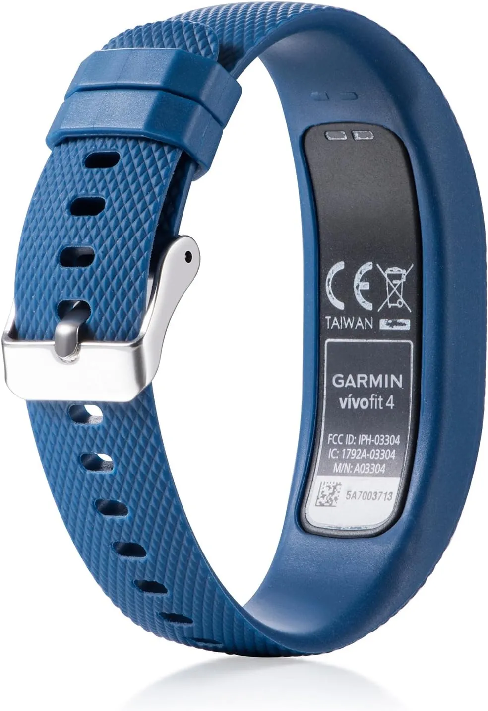 honecumi Vivofit 4 Bands Compatible with Garmin Vivofit 4 Watch Band Strap Bracelet Wristband for Men Women Replacement Accessory- Vivofit 4 Silicone Watchband with Metal Clasp Buckle Small Large