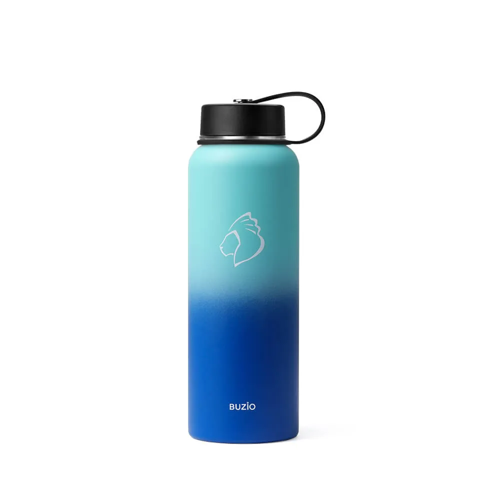 Insulated Water Bottle with 2 Lids | 40oz | Pacific Dream