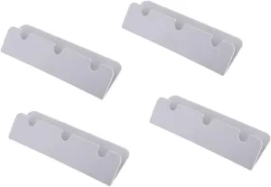 misppro 4Pack Boat Seat Hook Clips Brackets Mountings for Rubber Rib Dinghy Raft Yacht PVC Marine Accessories