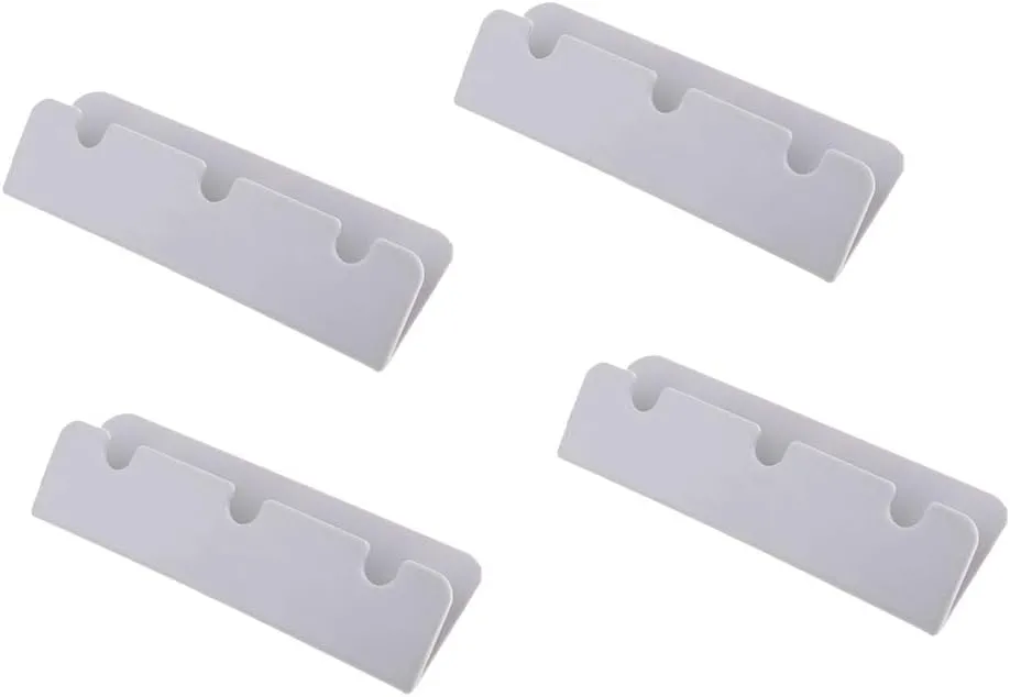 misppro 4Pack Boat Seat Hook Clips Brackets Mountings for Rubber Rib Dinghy Raft Yacht PVC Marine Accessories