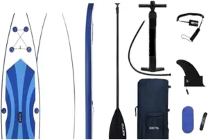 Surfboard Inflatable Stand Up Paddle Board Non-Slip Surfing Board Sport Surfing Surfboard Adults SUP Wakeboard Paddleboard Outdoor Recreation