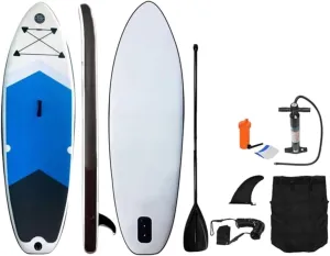 Surfboard SUP Surfboard 215x76x15cm Stand Up Inflatable Paddle Board Fashion with SUP Accessories Fins Adjustab Surf Board Outdoor Recreation