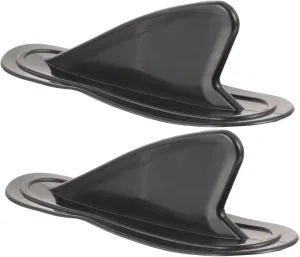 Totority 2pcs Surfboard Fin Inflatable Paddleboard Water Separator Fins for Easy Installation Compatible Surfboards Sups Professional Design for