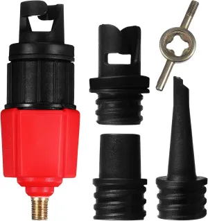 VANZACK Paddle Board Air Pump Adapter Heat-Resistant Valve Adapter Inflatable Bed Pump Connector